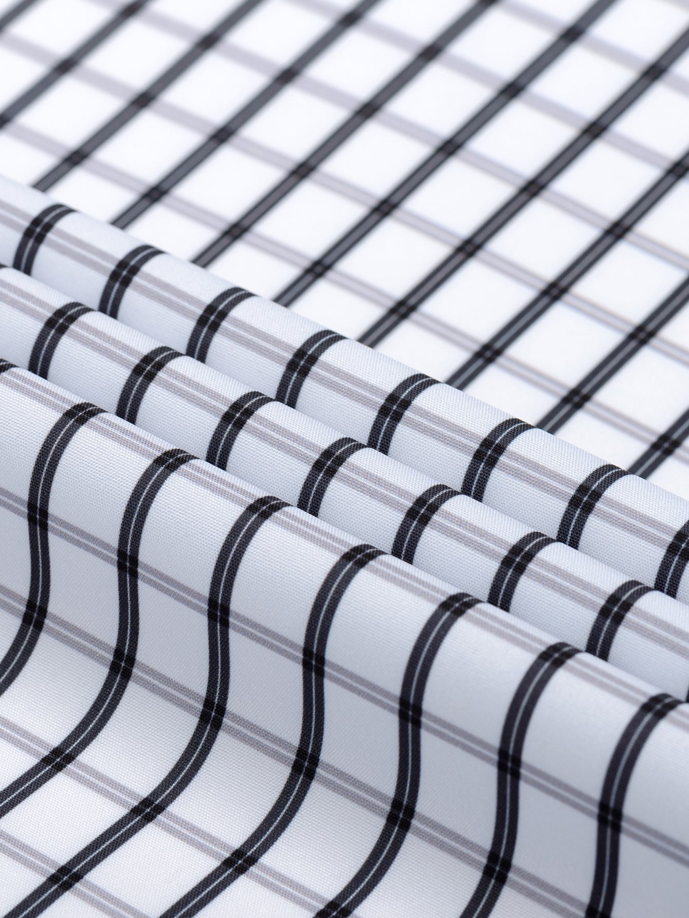 Button-down long-sleeve checked shirt | Last day 80% off!