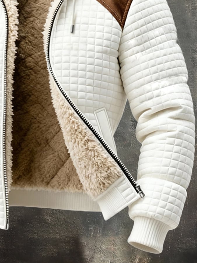 Retro Warm Waffle Outdoor Jacket for Men | Last Day 80% Off!