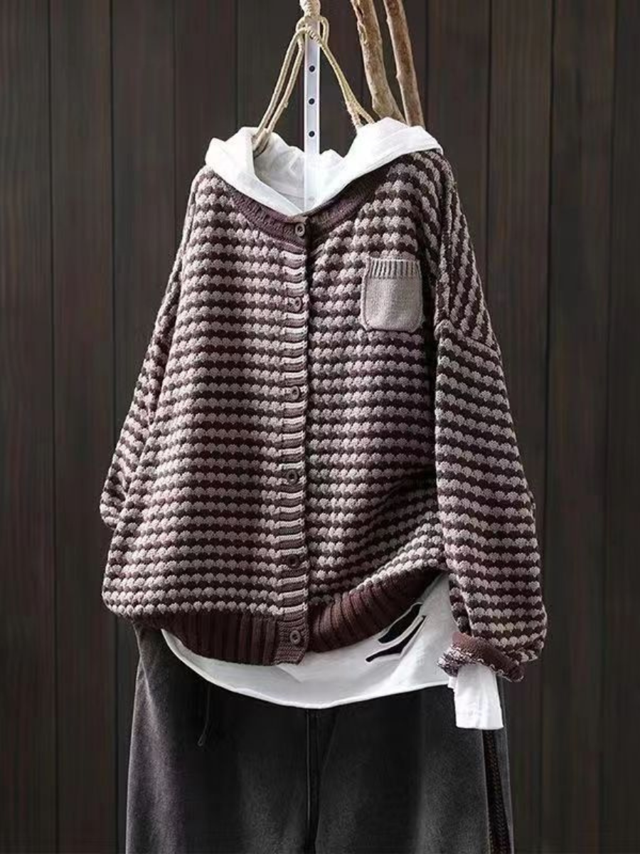 Seliora™ - Textured Knit Cardigan | Last Day 80% Off!