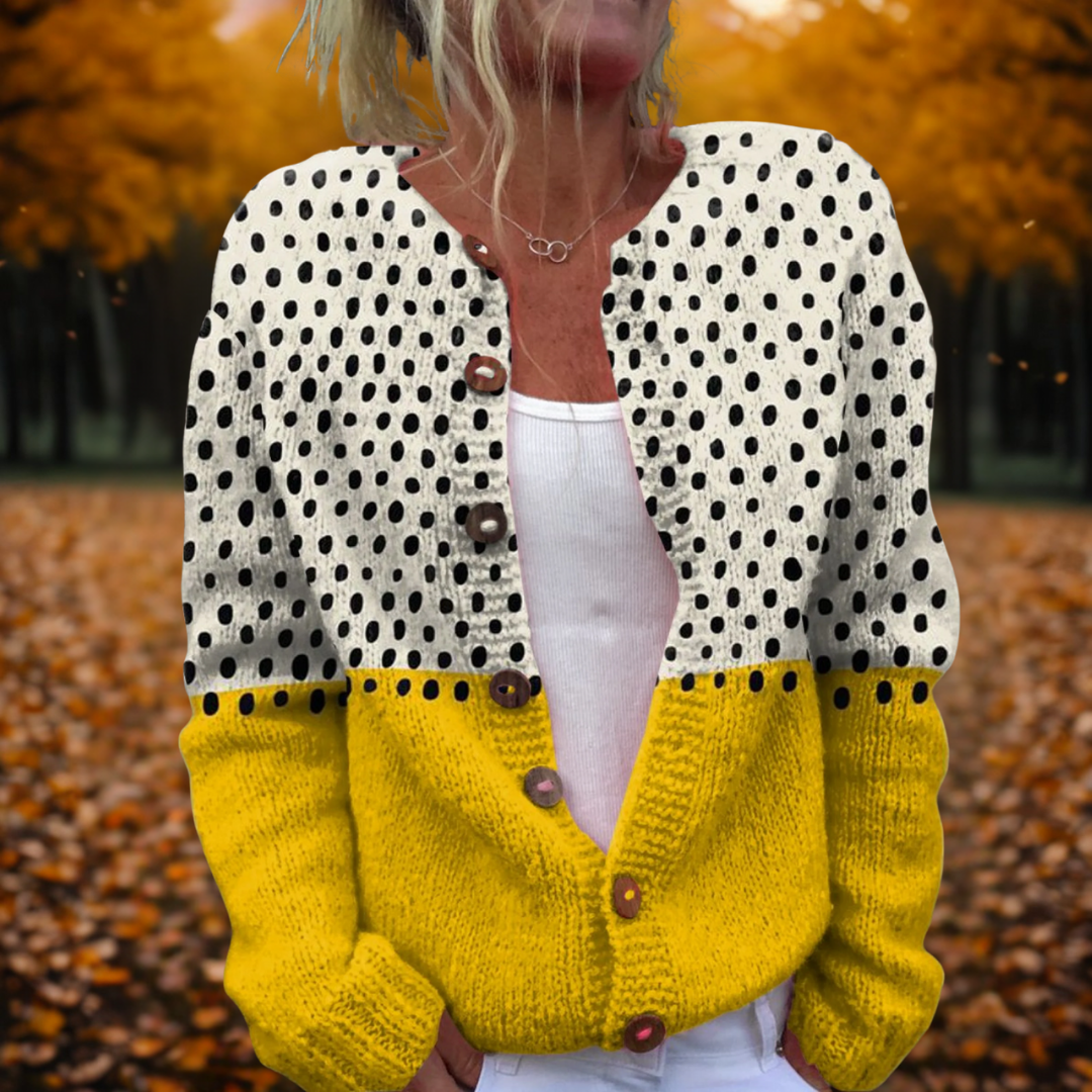 Adeline | Polka Dots Cardigan | Last Day 80% Off!