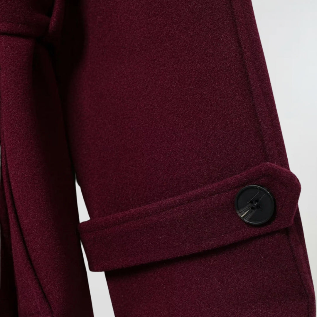Rowenleigh | Longline Wool Overcoat | Last Day 80% Off!