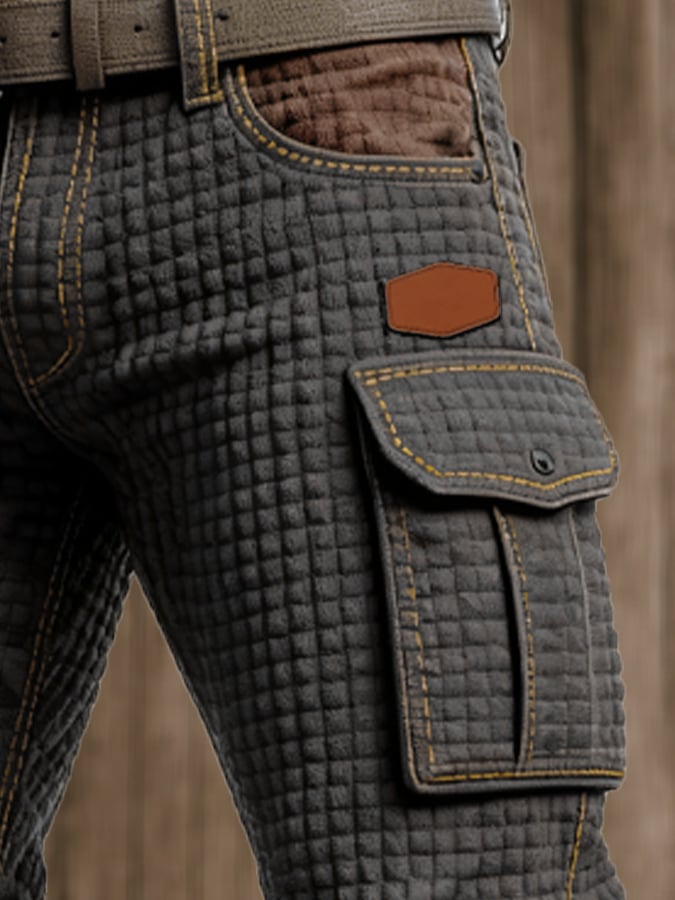 Retro multifunctional work trousers for men with pockets | Last Day 80% Off!