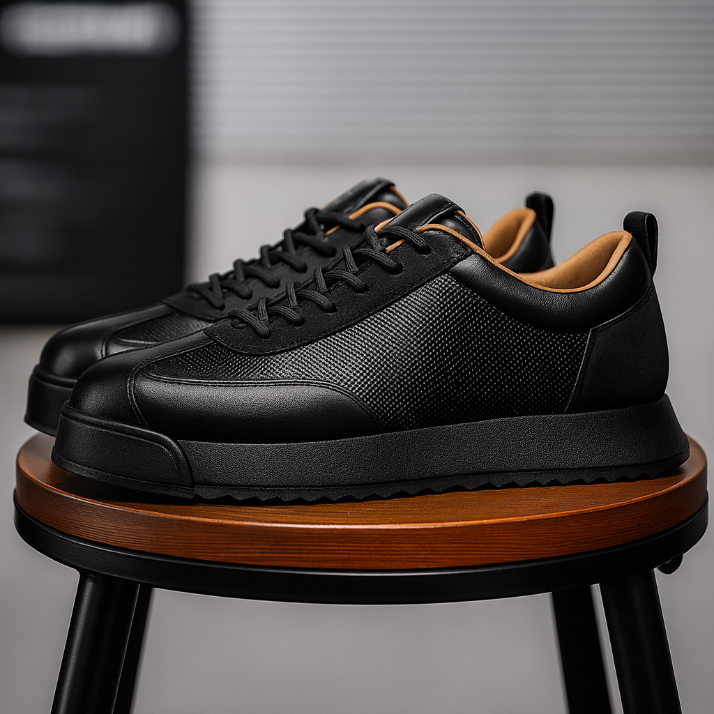 Savoni Leather Sneakers | Last Day 80% Off!