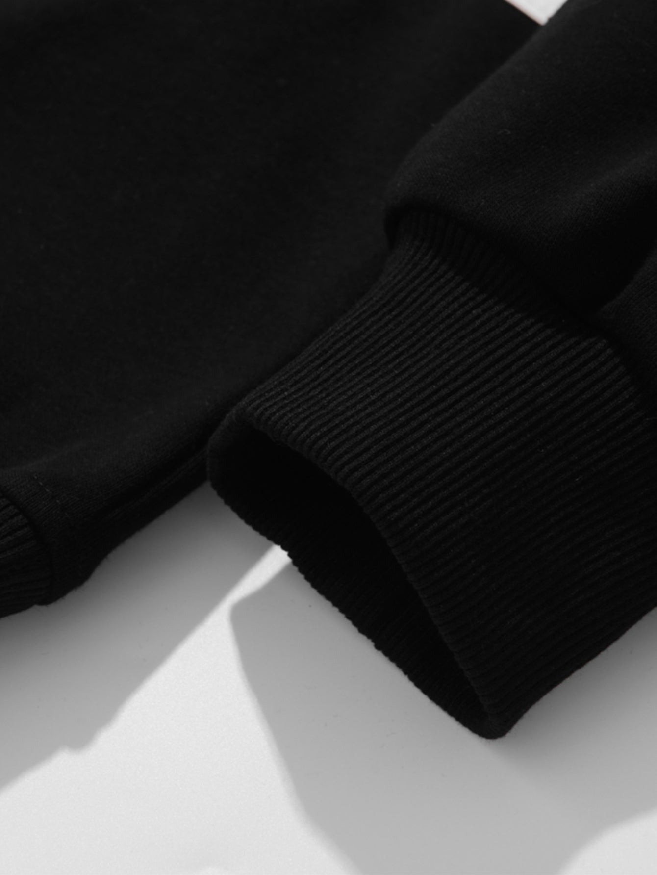 Relaxed Fit Colour Block Patchwork Polo Sweatshirt | Last Day 80% Off!