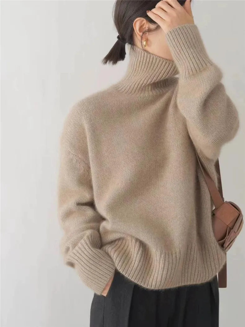 Monika | High Neck Jumper | Last day 80% off!