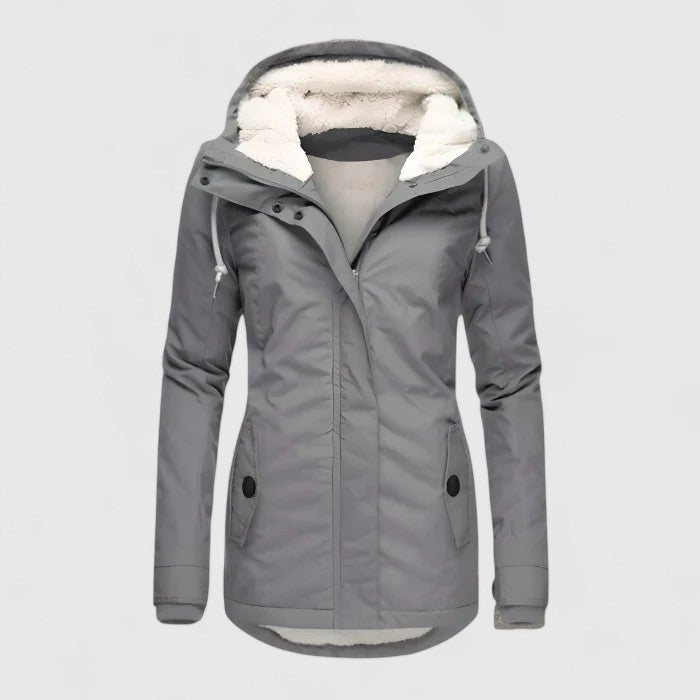 Seravia - Water-Repellent Autumn Jacket with Hood | Last Day 80% Off!