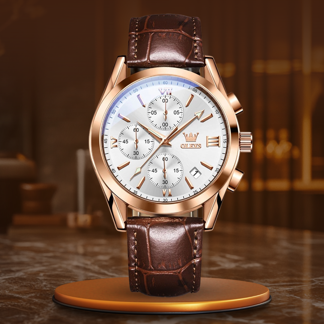 Luminous Quartz Chronograph Watch™ - Wilson | Last Day 80% Off!