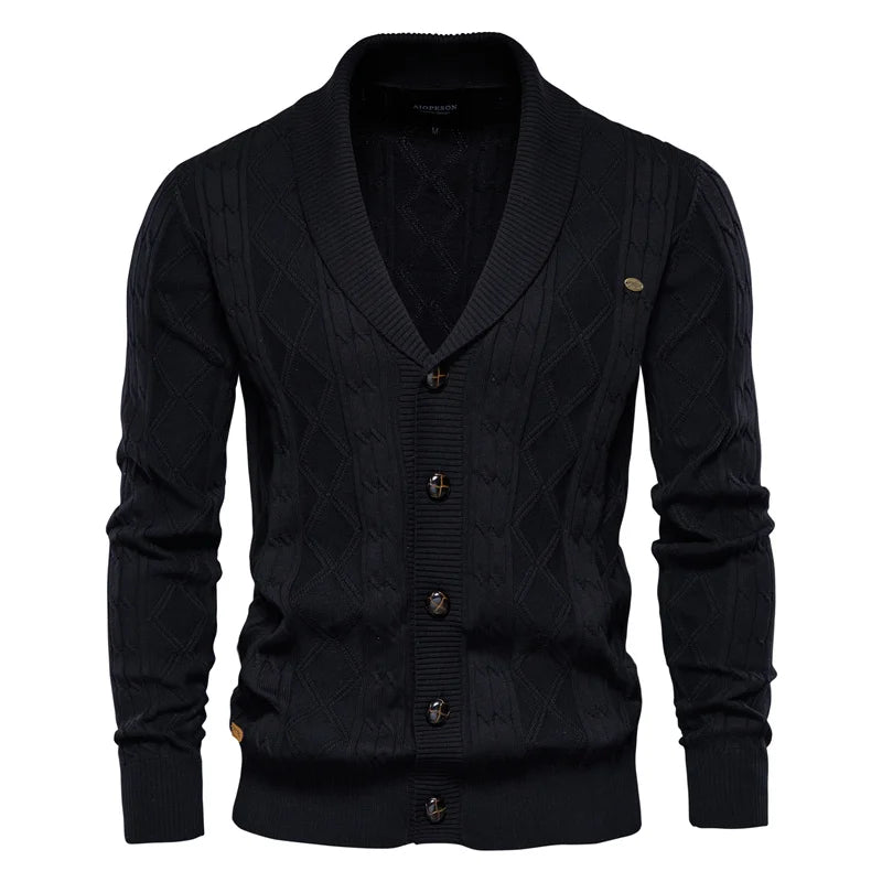 Wilson | Men's Cardigan with Button Closure | Last Day 80% Off!