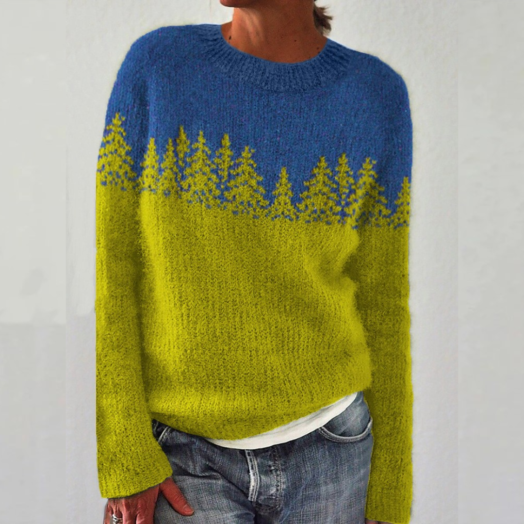 Silvana™ - Cozy Retro Sweater Last day 80% off!