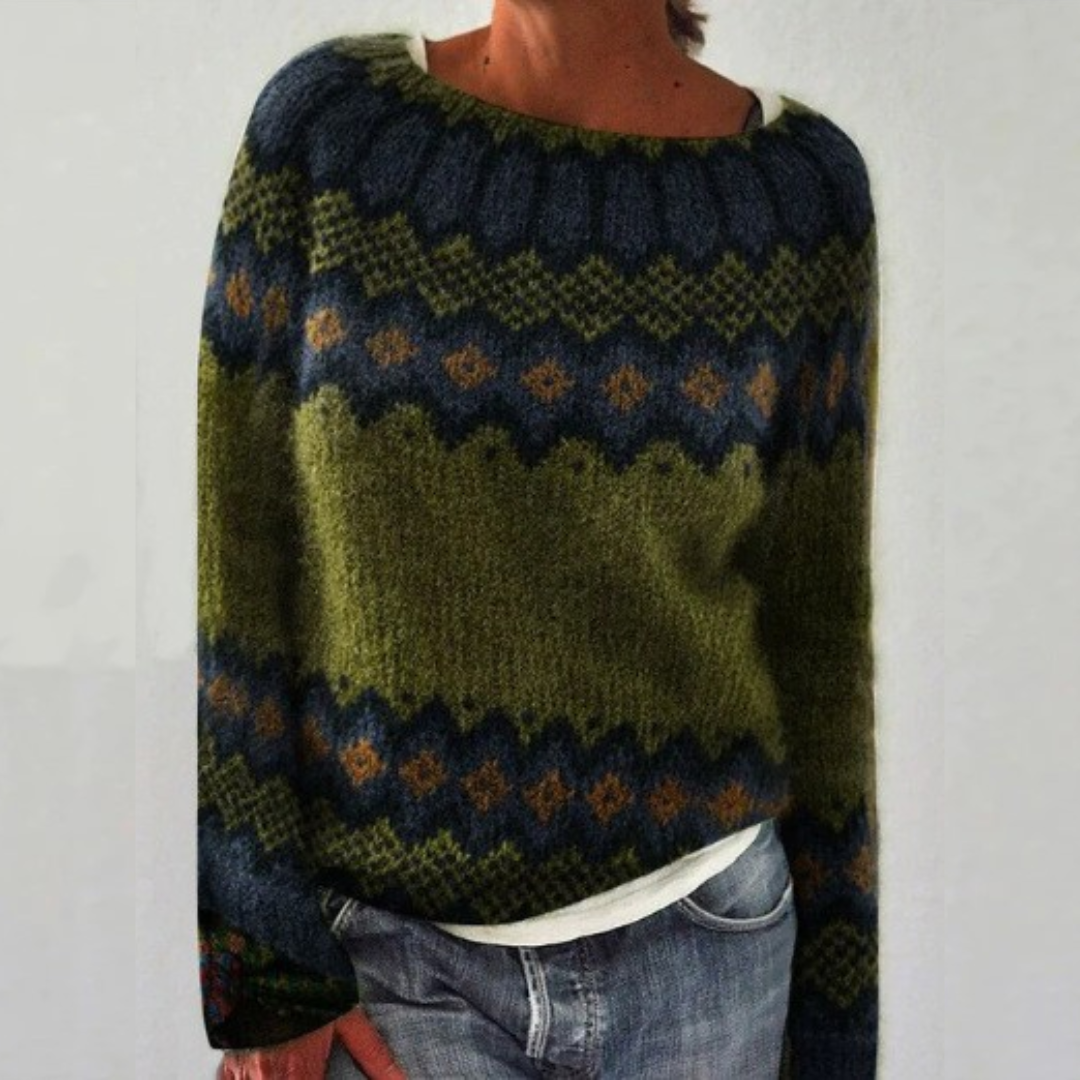 Anita™ - Cozy Retro Sweater Last day 80% off!