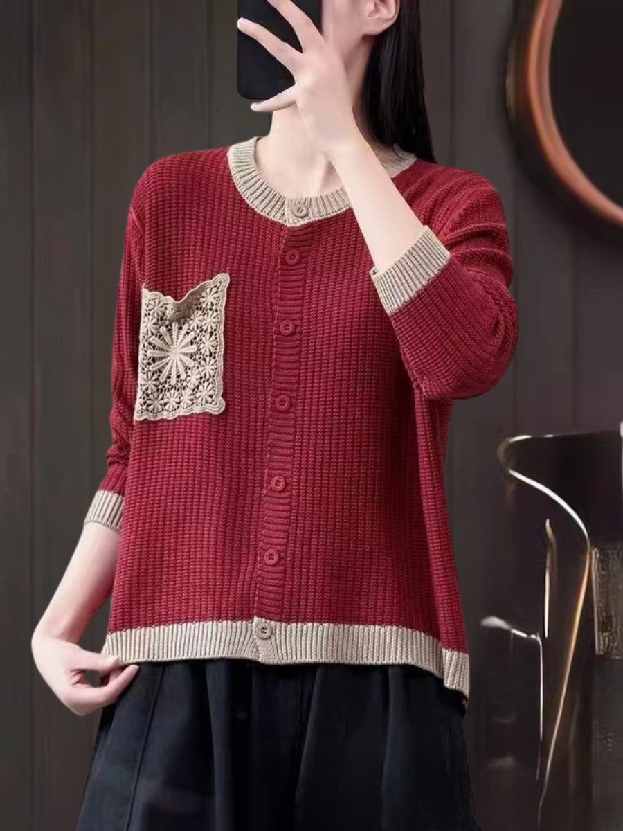 Aveline™ - Cozy Knit Cardigan | Last Day 80% Off!