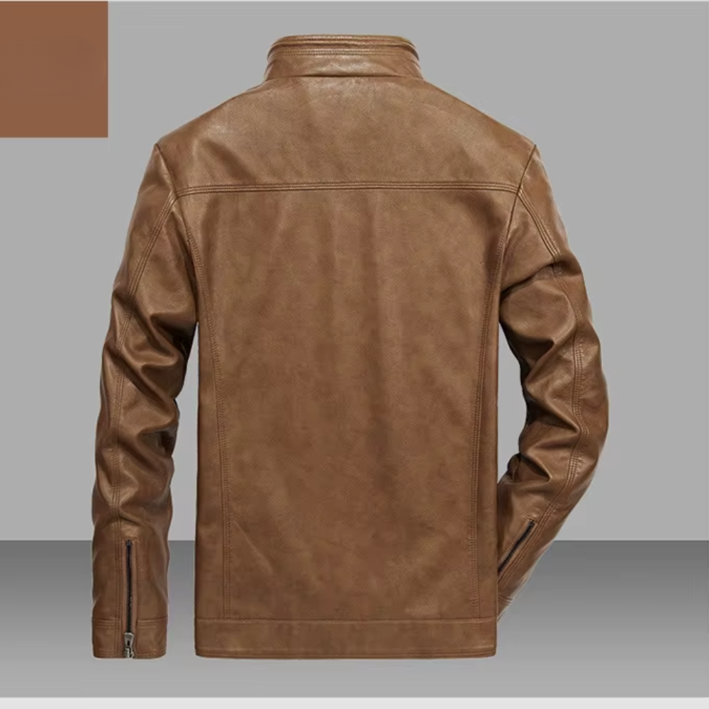 Casual Leather Jacket | Last Day 80% Off!