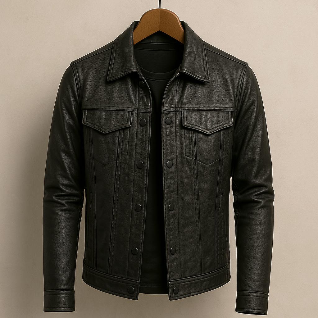 Lauttier Leather Jacket | Last Day 80% Off!