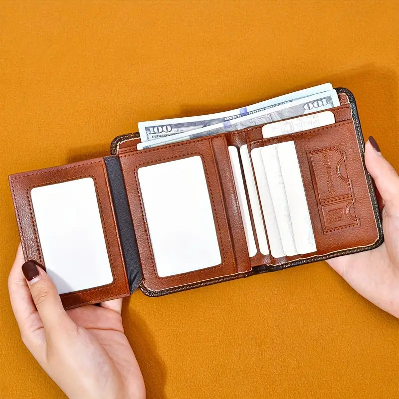 Eric - Men’s RFID Slim Wallet | Last day 80% off!