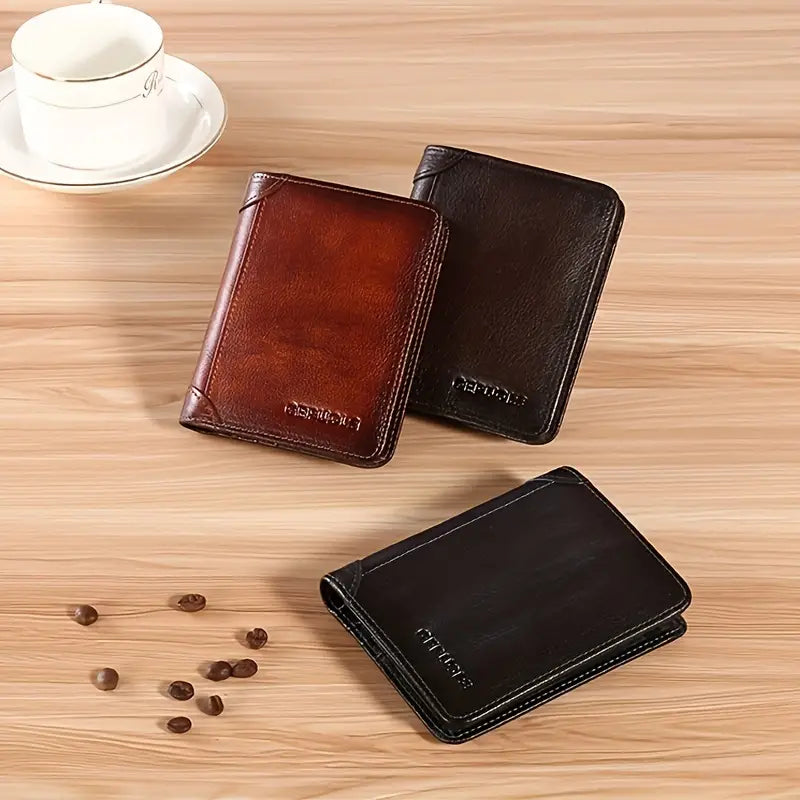 Richard - RFID Slim Bifold Wallet | Last day 80% off!