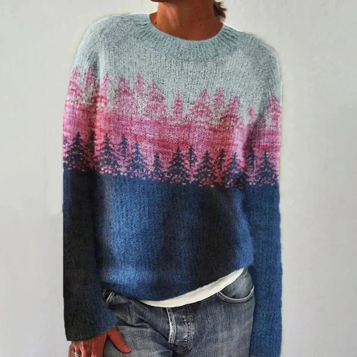 Luna™ - Cozy Retro Sweater Last day 80% off!