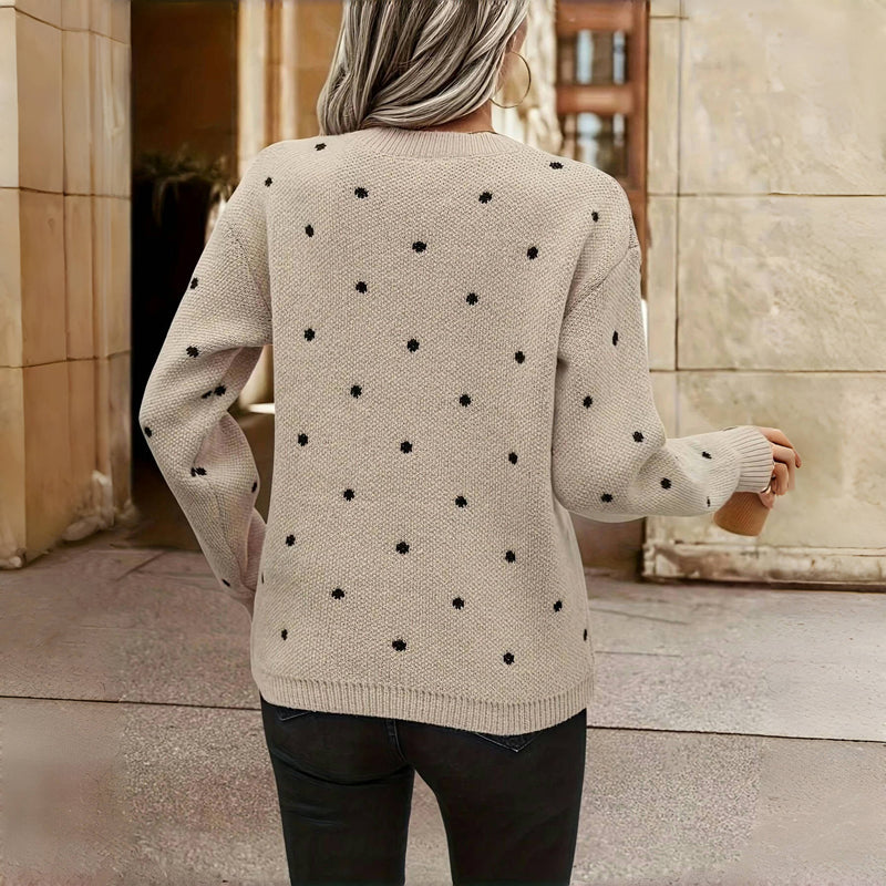 Esmee | Classic Dotted Sweater | Last Day 80% Off!