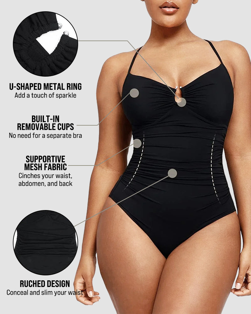 Shaping Swimsuit – Elegant Shaping with Cut-Out Detail | Last Day 80% Off!