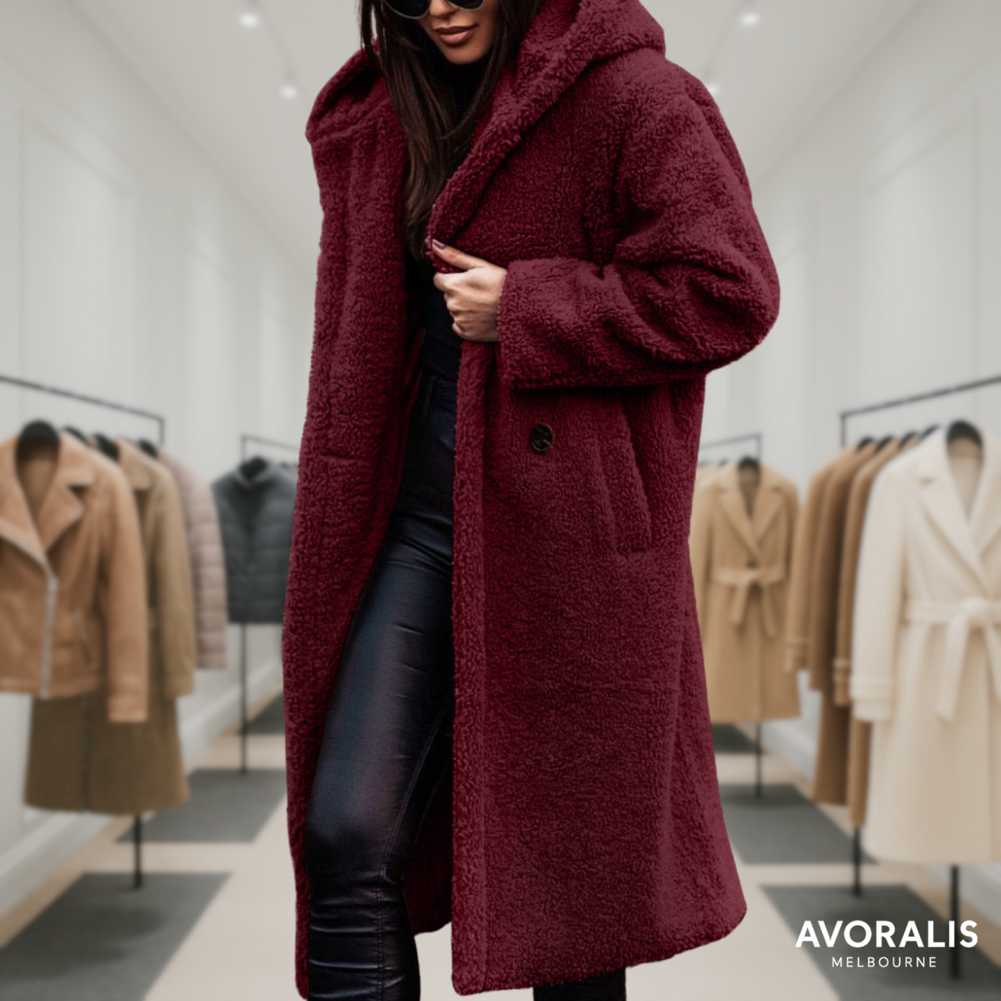 Carol™ | Cozy Wool Coat Last day 80% off!
