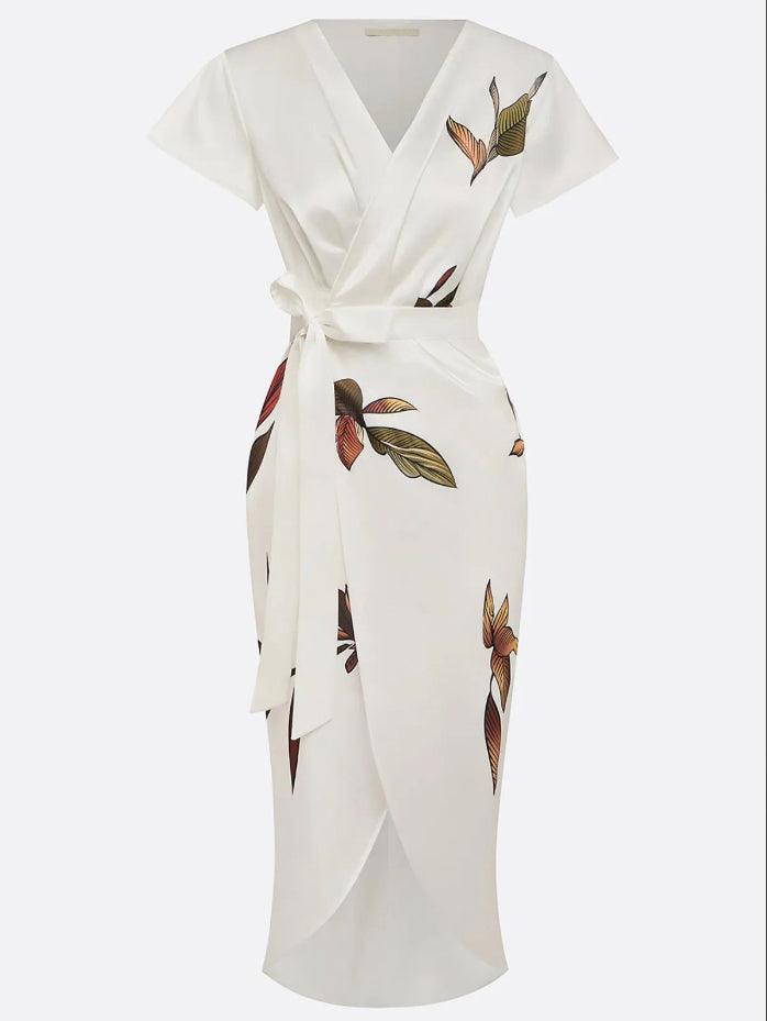Brenna | Elegant Wrap Dress | Last Day 80% Off!