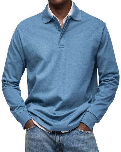 Marconelli | Luxury Polo With Long Sleeves | Last Day 80% Off!