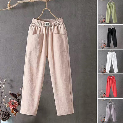 Olivia™ - Linen Mix Pants | Last Day 80% Off!