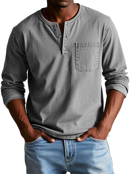 Thomas Classic Long Sleeve Shirt | Last Day 80% Off!