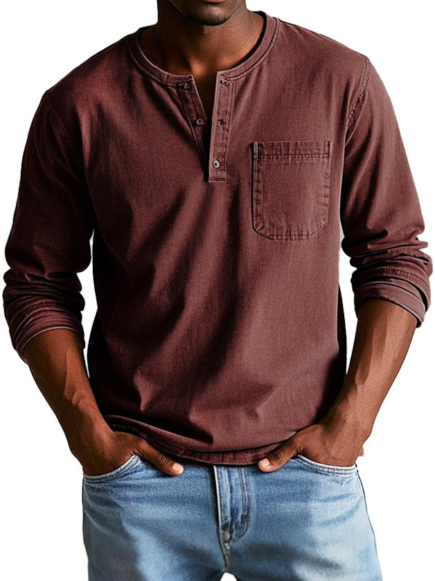 Thomas Classic Long Sleeve Shirt | Last Day 80% Off!