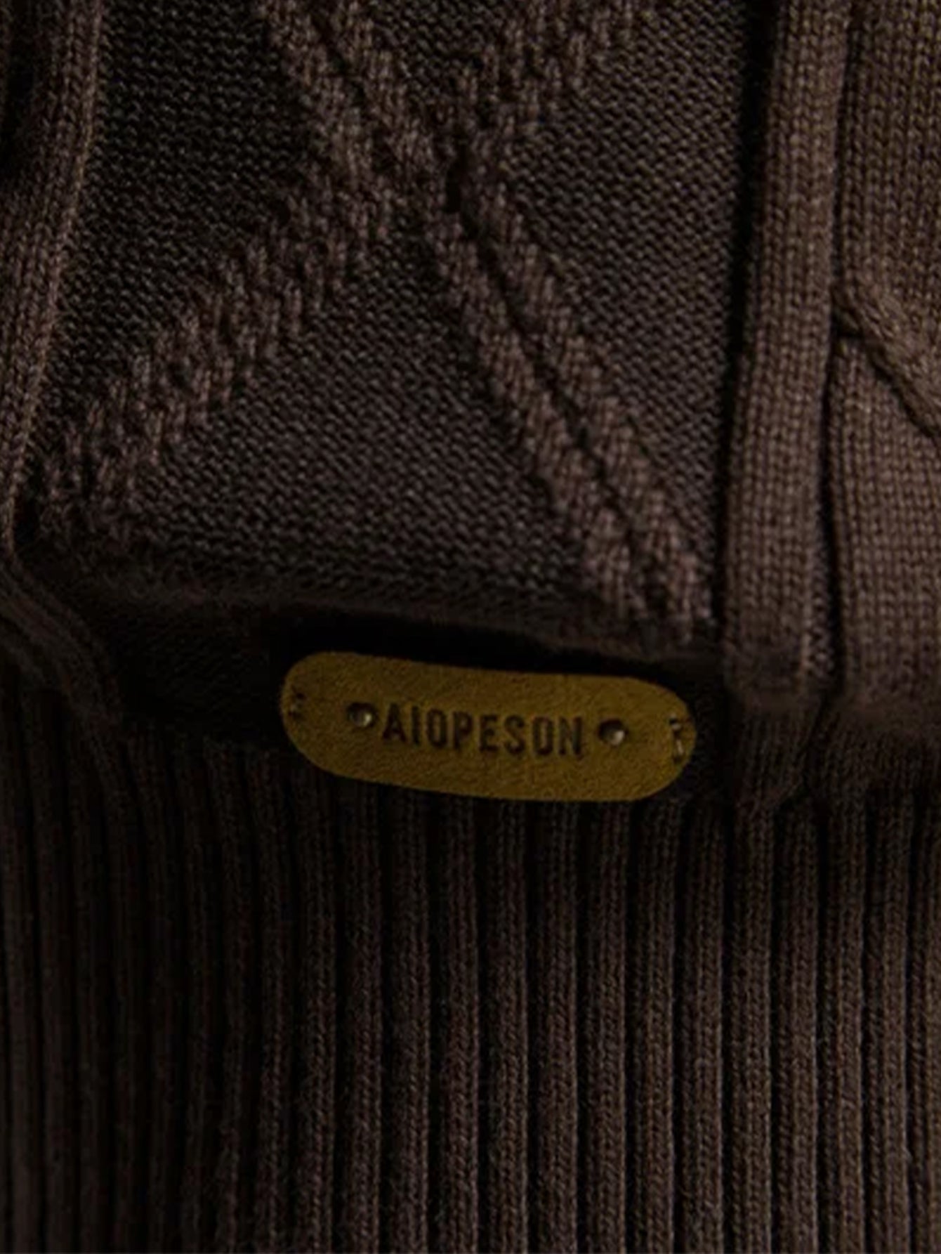 Geometric Jacquard Shawl Collar Vest Sweater | Last day 80% off!