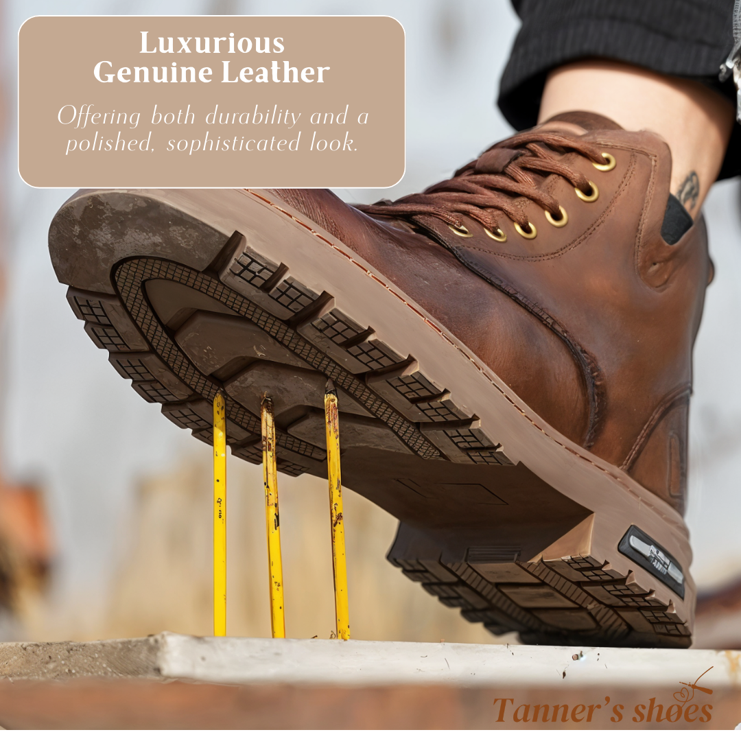 Walter | Cool Lace-Up Boots With Side Zip For Men | Last day 80% off!