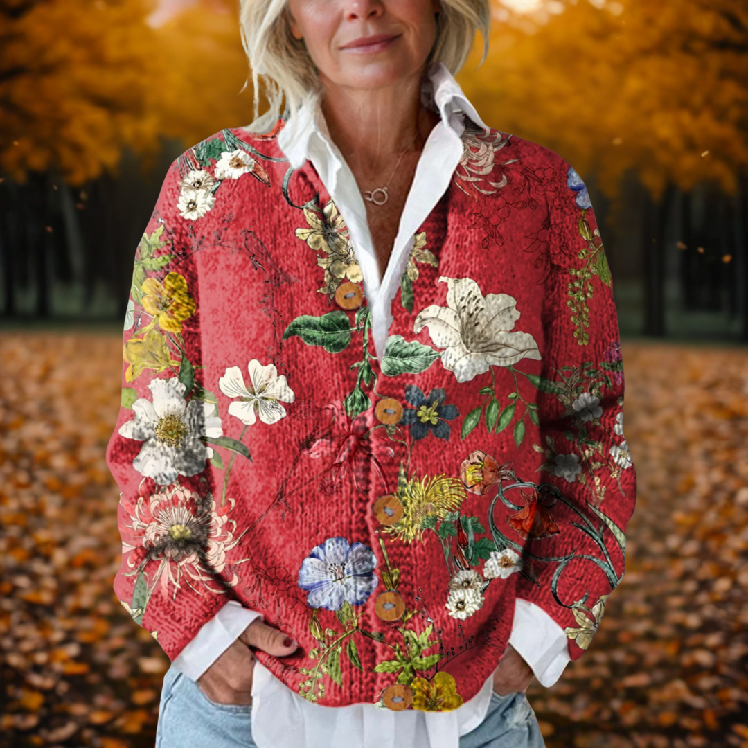 Larissa | Vintage Floral Cardigan | Last Day 80% Off!