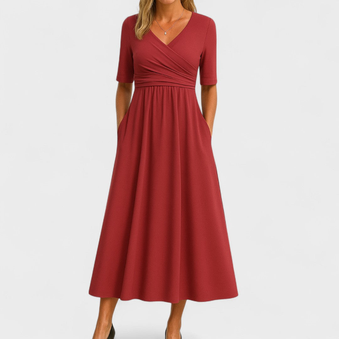 Ida | Elegant Midi Dress | Last Day 80% Off!