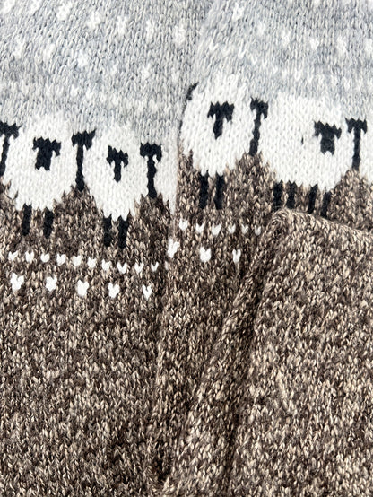 Nordic™ | Elegant Winter Sweater with Sheep Jacquard Pattern | Last Day 80% Off!