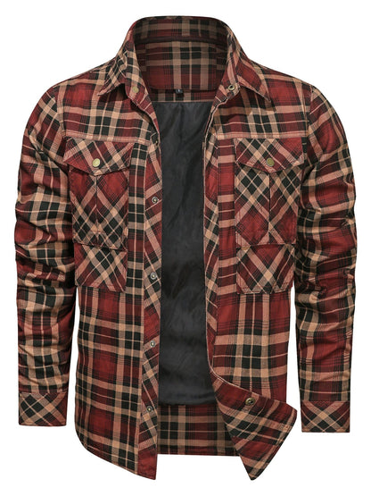 Hooded Flannel Jacket (4 Designs) Last day 80% off!
