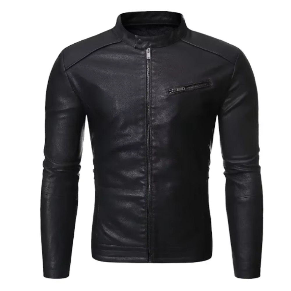 Elegant Leather Jacket | Last Day 80% Off!