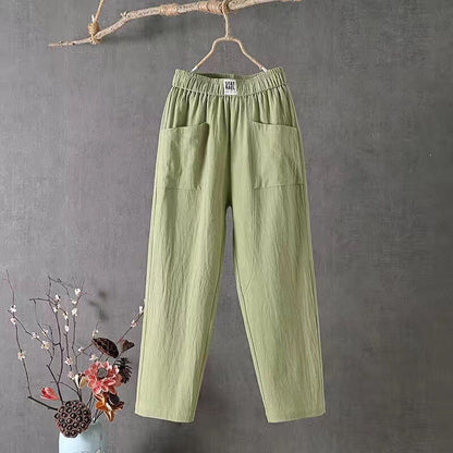 OLIVIA™ - Linen Blend Trousers | Last Day 80% Off!