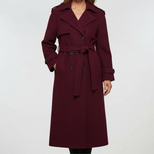 Rowenleigh | Longline Wool Overcoat | Last Day 80% Off!