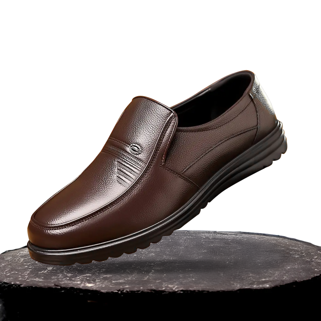 Mathias | Comfortable Cowhide Leather Loafer | Last day 80% off!