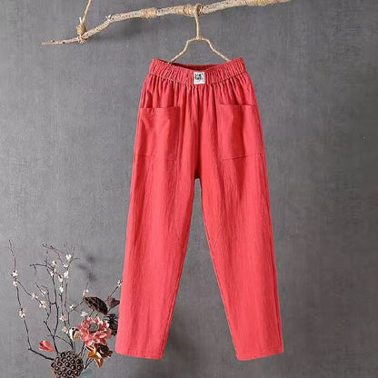 OLIVIA™ - Linen Blend Trousers | Last Day 80% Off!