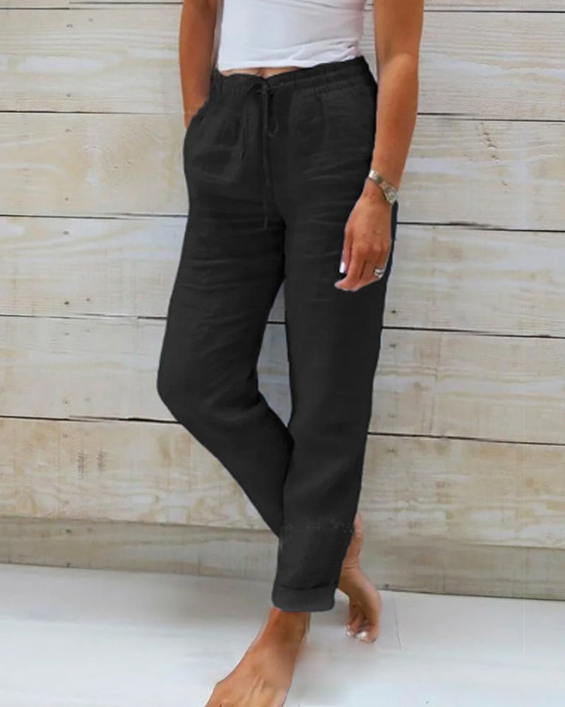 Susan - Stretchable Lightweight Pants | Last Day 80% Off!