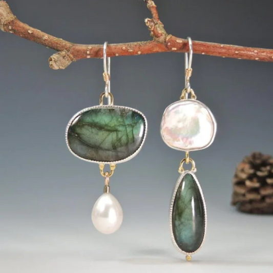 Vintage Stone Earrings | Last Day 80% Off!