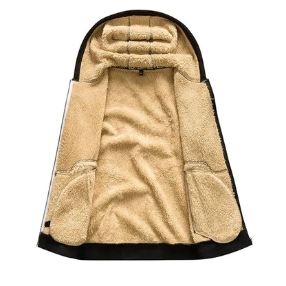 Gilben - Men's Winter Jacket with Hood and Fleece | Last day 80% off!