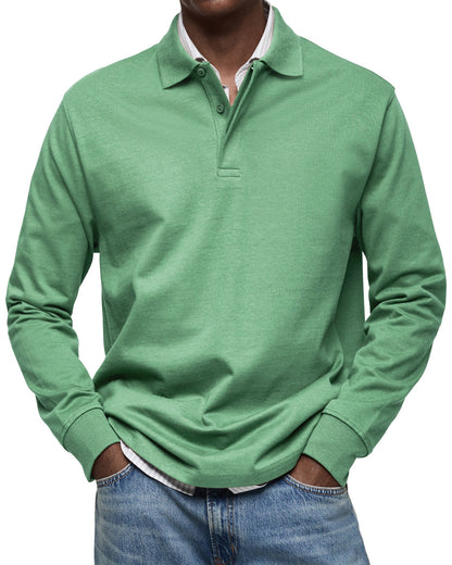 Marconelli | Luxury Polo With Long Sleeves | Last Day 80% Off!