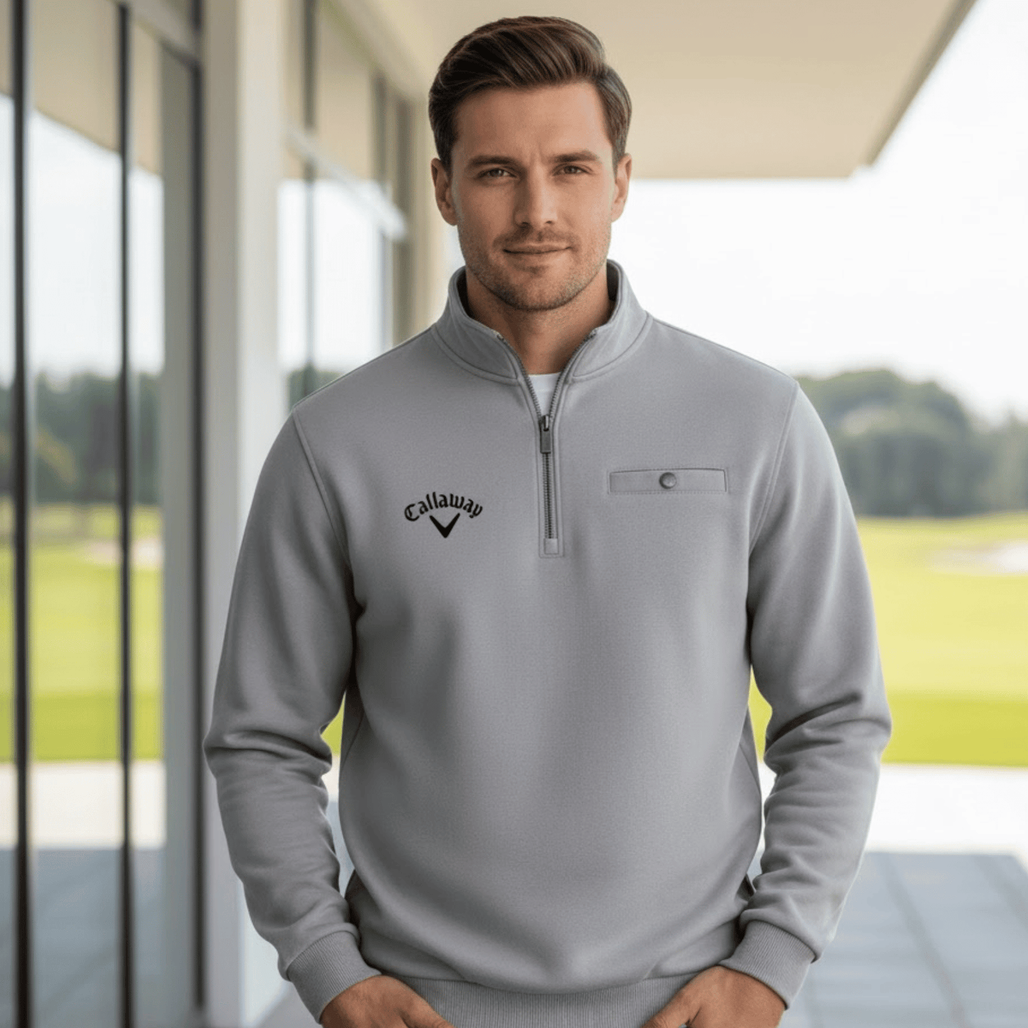 Callaway Heritage Half Zip Sweatshirt | Last Day 80% Off!
