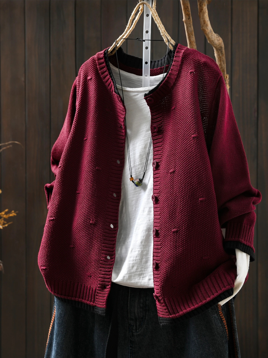 Isolde™ - Textured Cardigan | Last Day 80% Off!