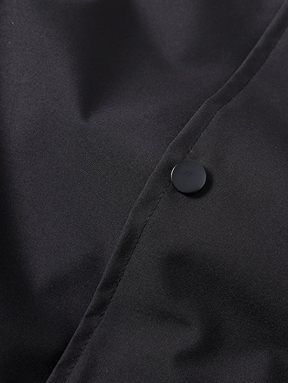 Relaxed Fit Contrast Embroidered Baseball Jacket | Last day 80% off!