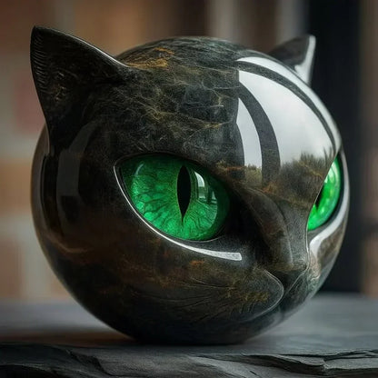 Elvianne | Mystical Cat Head Sculpture Last day 80% off!
