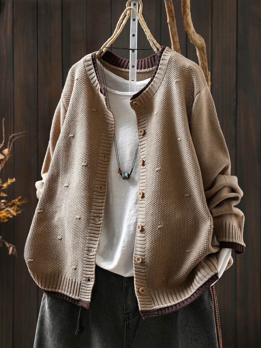 Isolde™ - Textured Cardigan | Last Day 80% Off!