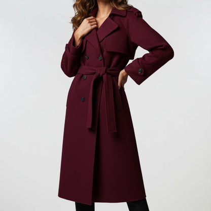 Rowenleigh | Longline Wool Overcoat | Last Day 80% Off!