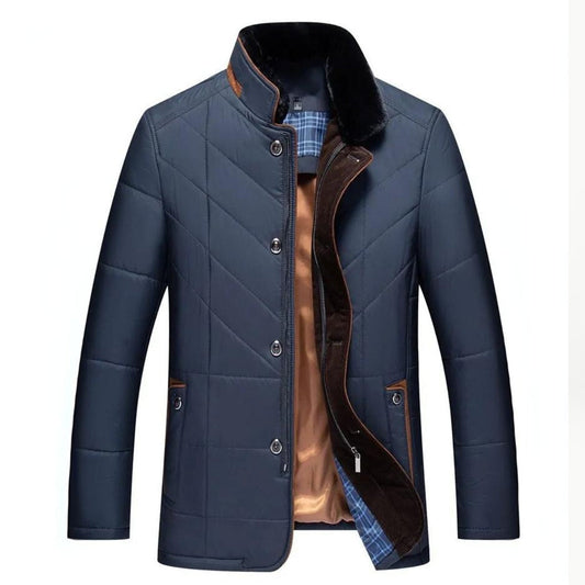 Alden | Winter Jacket Vest with Stand-Up Collar | Last Day 80% Off!